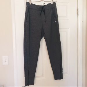 Gapfit Jersey tech gray joggers with zip
